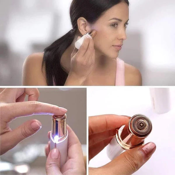 Depilador 2 En 1 Facial Eléctrico