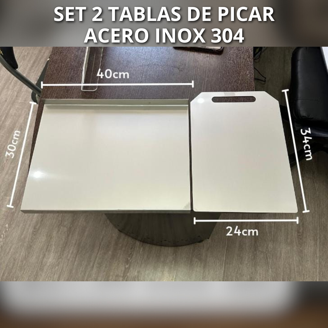 Tabla de picar de Acero Inoxidable / Tabla Pequeña GRATIS 🎁