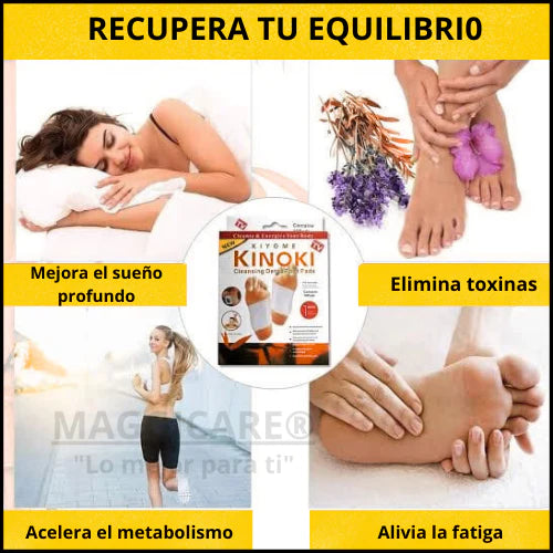Parches Kinoki™ Para Pies / 70 unidades