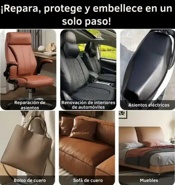 Rollo de cuero adhesivo 150x50