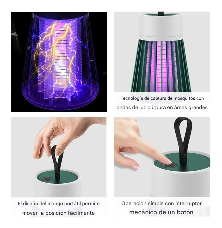 Protección total - Lampara Anti Mosquitos
