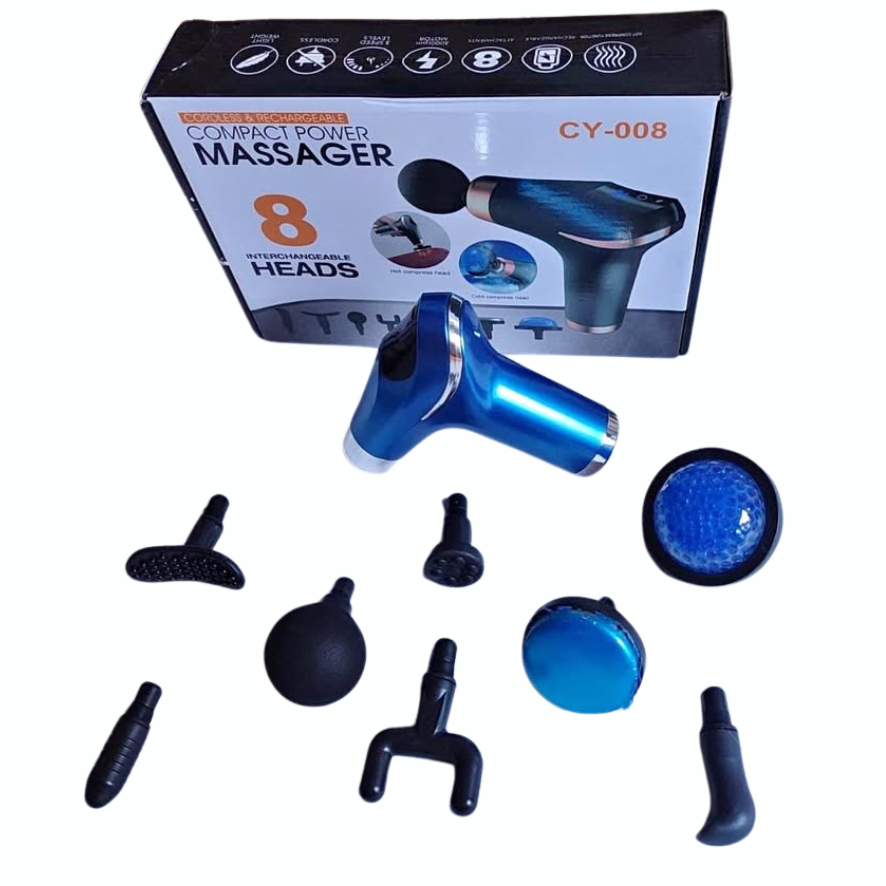 MASAJEADOR COMPACT POWER/8 CABEZALES