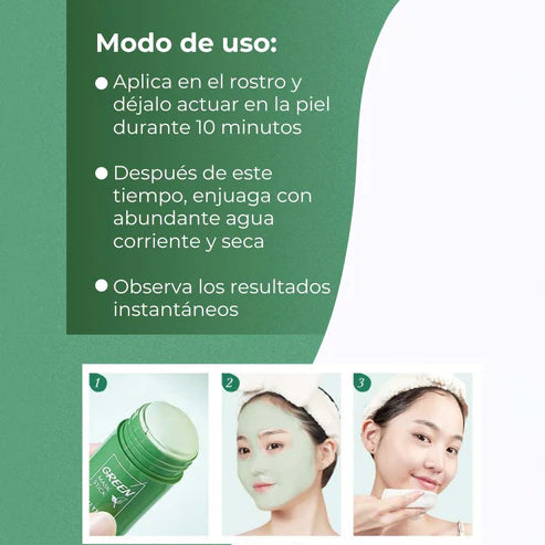 MASCARILLA EXFOLIANTE TÉ VERDE