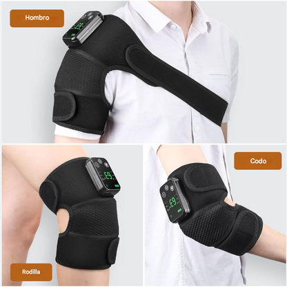 MultiRelax Pro – Masajeador y calefacción en un solo dispositivo + Parches de dolor gratis