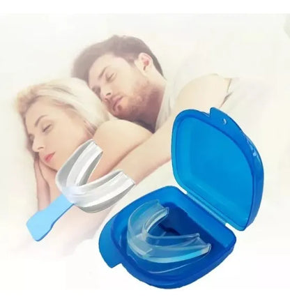 Protector Bucal Doble Anti-Ronquidos y Bruxismo ¡Duerme sin Despertar a tus Seres Queridos!