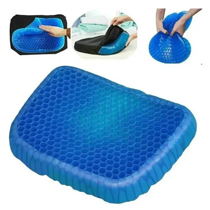 Cojín De Gel que reduce la presión en espalda y caderas.