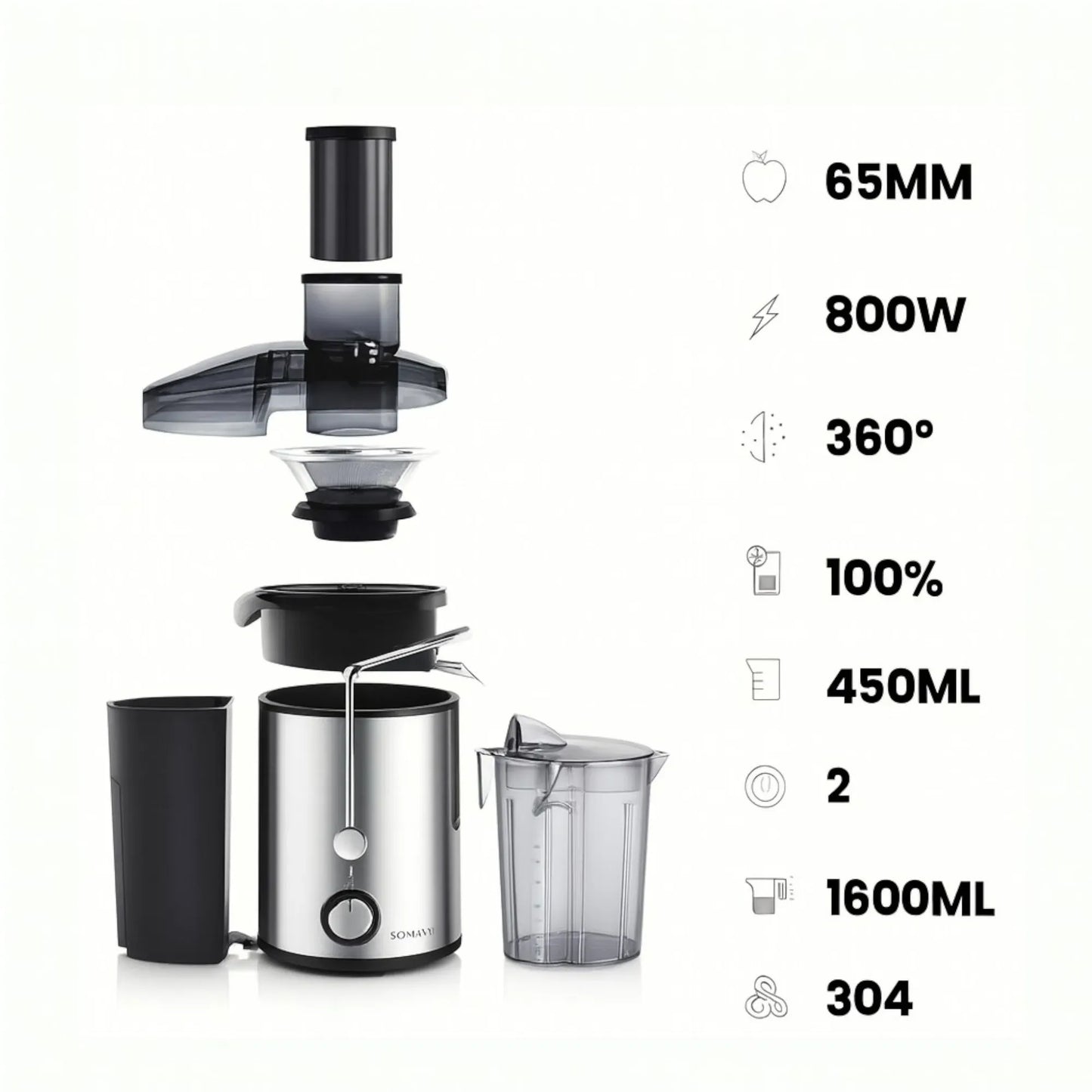 Extractor De Jugos Sokany