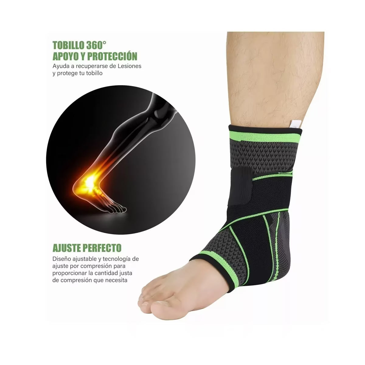 TOBILLERA PROMO ❌ 2 UNIDADES
