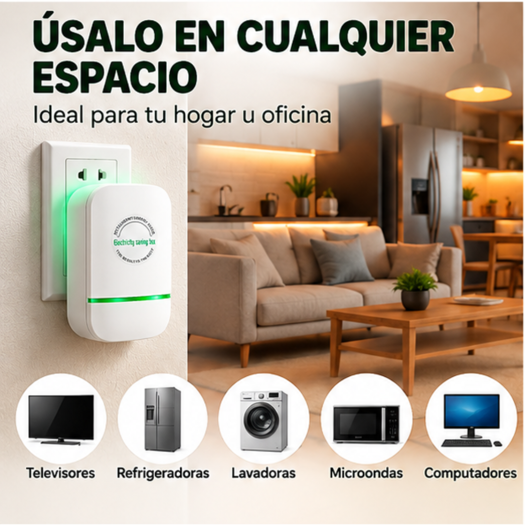Energy Saver Box | Dispositivo Eléctrico Enchufable Ahorrador De Energia