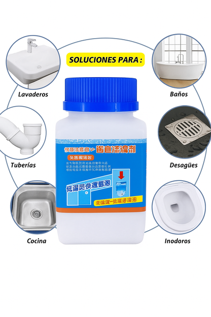 Destapa Cañerías Express 3x1 (270gr c/u) + Envío Gratis