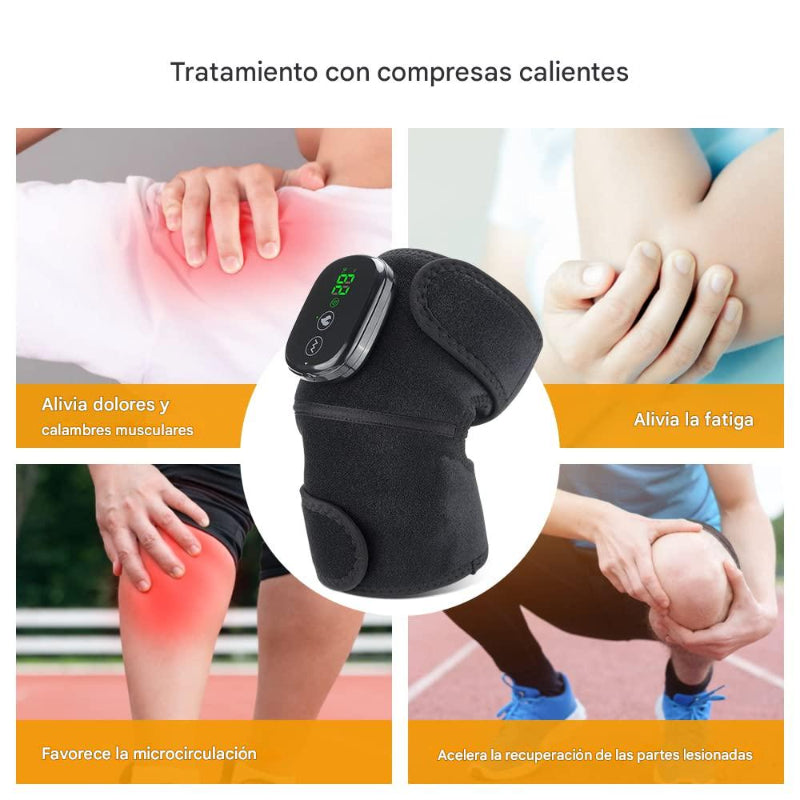 MultiRelax Pro – Masajeador y calefacción en un solo dispositivo + Parches de dolor gratis