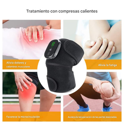 MultiRelax Pro – Masajeador y calefacción en un solo dispositivo + Parches de dolor gratis