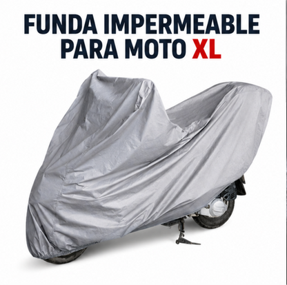 Funda Impermeable para Moto XL | Protege y Cuida tu Motocicleta del Sol, la Lluvia y el Polvo Todo el Año