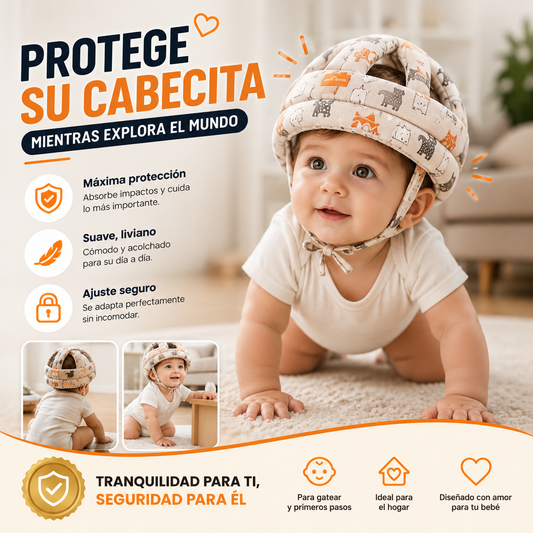 👶Casco Anti Impacto para Bebés / Seguridad y Tranquilidad ⭐