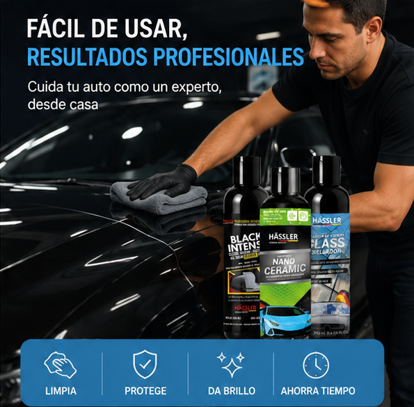 Mega Kit para Autos – Protege tu vehículo y mantén su brillo por meses 🚗✨