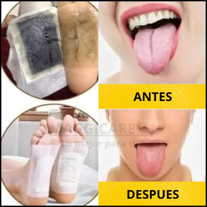 Parches Kinoki™ Para Pies / 70 unidades