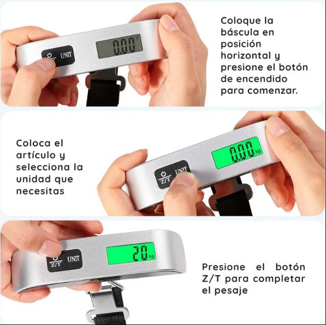 BALANZA DIGITAL PORTÁTIL 10GR-50KG