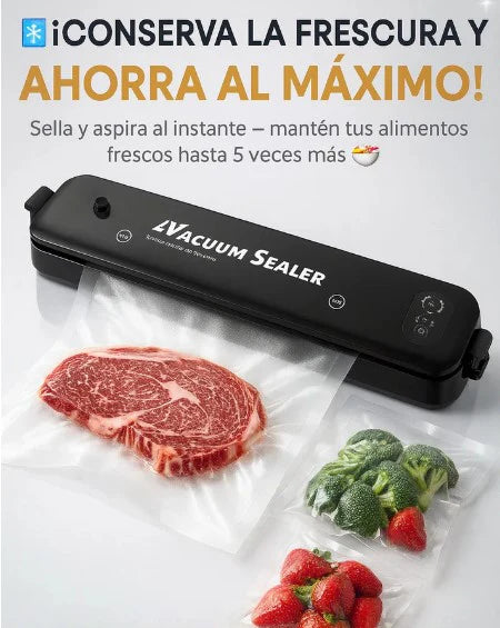 Selladora de bolsas al vacío con set bolsas de regalo!!!
