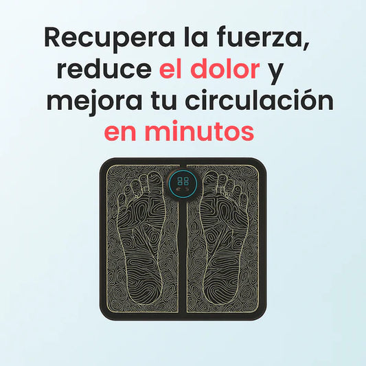 Masajeador de Pies EMS | Alivio de Fascitis Plantar y Tendinitis del Tendón de Aquiles