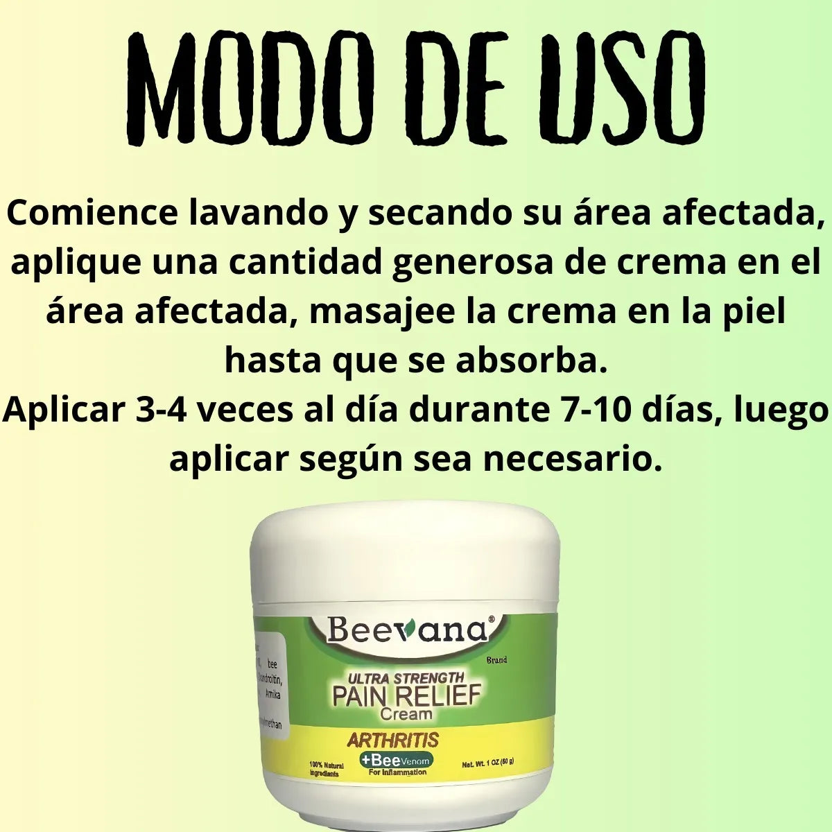Beevana - Alivio natural con el poder del veneno de abeja