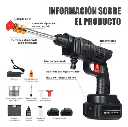 Hidrolavadora Inalámbrica + 1 Batería adicional SUPER OFERTA.