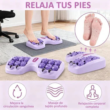 Rodillo Masajeador de Pies/ Para Relajación, Dolor y Circulación