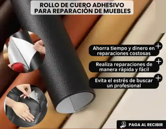 Rollo de cuero adhesivo 150x50