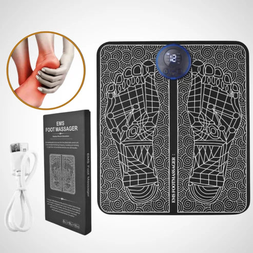 Masajeador de Pies EMS | Alivio de Fascitis Plantar y Tendinitis del Tendón de Aquiles