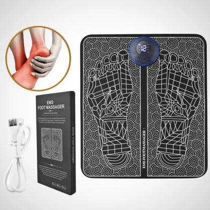 Masajeador de Pies EMS | Alivio de Fascitis Plantar y Tendinitis del Tendón de Aquiles