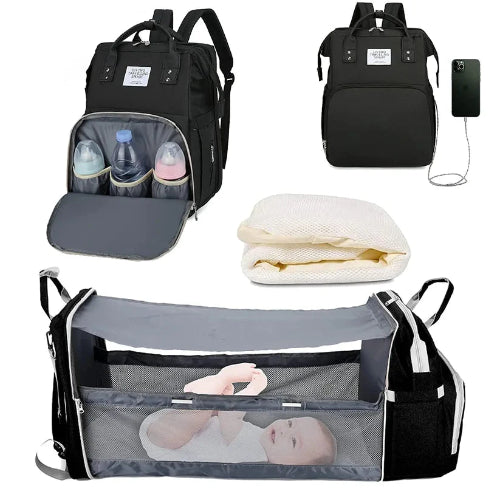 Super mochila 3 en 1 - Multifuncional con cama plegable