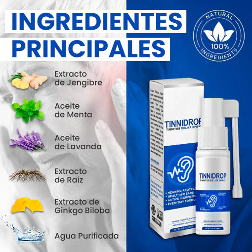 TINNIDROP SPRAY LIMPIADOR DE OÍDO 👂😱 - ENVÍO GRATIS