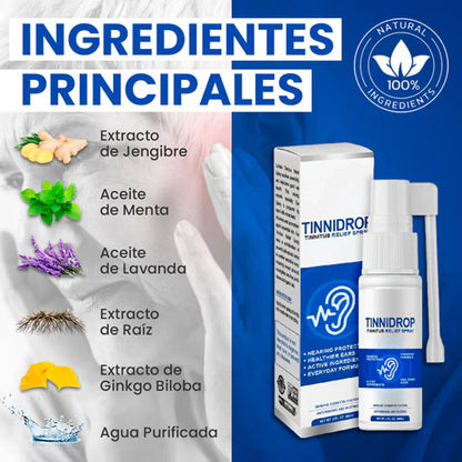 TINNIDROP SPRAY LIMPIADOR DE OÍDO 👂😱 - ENVÍO GRATIS
