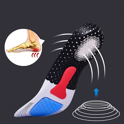 StepRelief™ Comfort – Plantillas ortopédicas para aliviar el dolor y caminar cómodo.