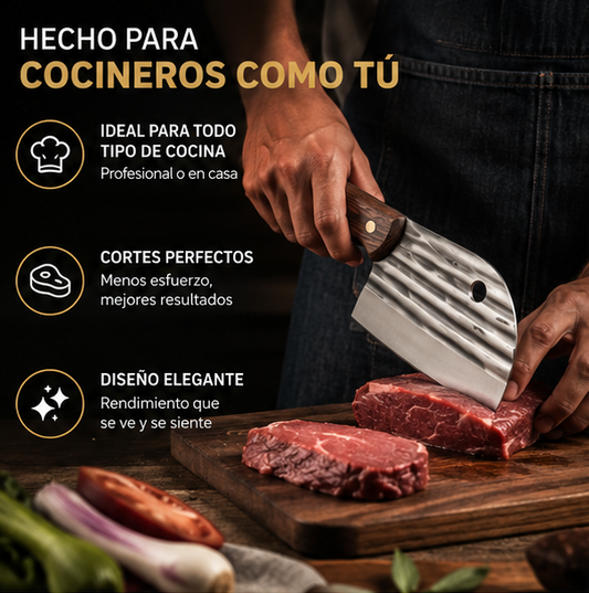 🔪 Cuchillo Tazaki Profesional | Cortes Perfectos con Precisión Desde el Primer Uso