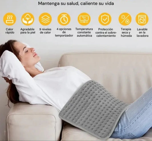 Alivia el dolor en minutos sin salir de casa / Almohadilla Térmica Eléctrica