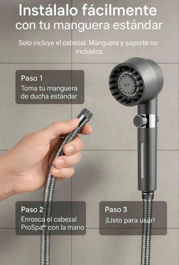 🚿Cabezal de ducha multifuncional de ajuste