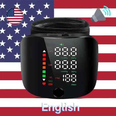 Tensiómetro Digital de Muñeca Recargable/ Portátil/ Fácil de usar
