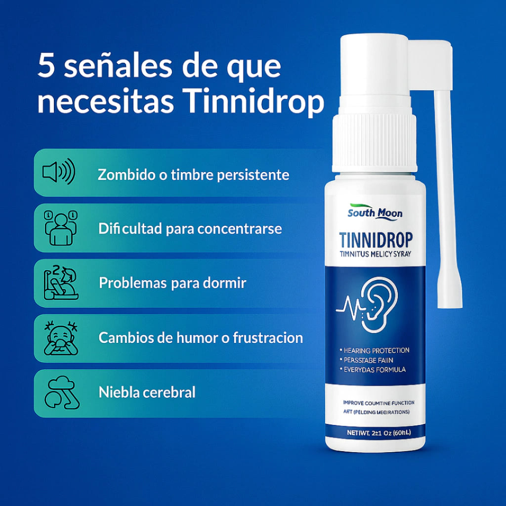 TINNIDROP SPRAY LIMPIADOR DE OÍDO 👂😱 - ENVÍO GRATIS